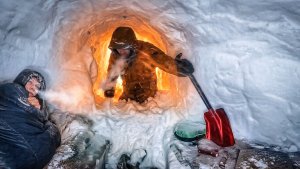 ПОПАЛИ В ЛОВУШКУ В ГОРАХ — НАС ЗАВАЛИЛО СНЕГОМ! Выживание на высоте