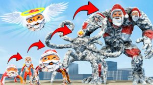 НОВАЯ ПОЛНАЯ ЭВОЛЮЦИЯ БОССА МЕМОВ ГУ ГУ ГАГА САНТА в Garry's Mod!