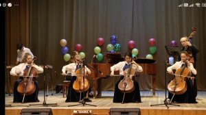 Ансамбль "Концертино" А. Хачатурян Танец с саблями. Курск ДШИ1, рук. Букина, А В.