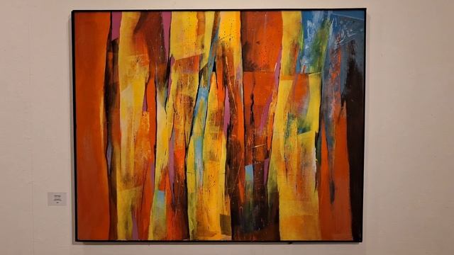 Современное искусство выставка На языке абстракции Виктор Андреев Арт центр Пушкинская 10 СПб.