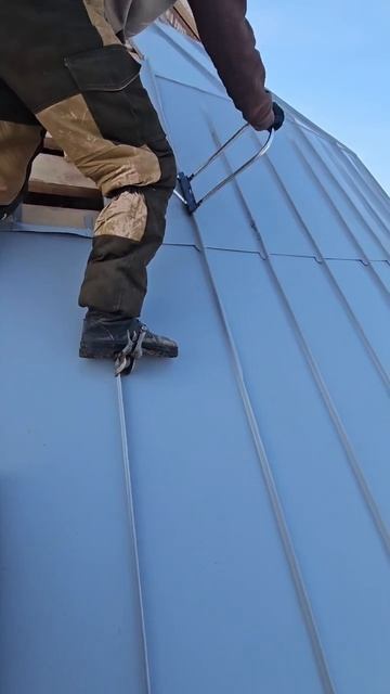 Установка кровли над апсидой Георгиевского храма с. Якшино