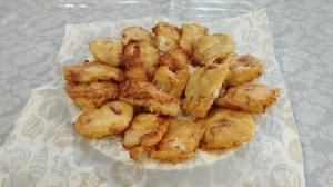 Рыба в кляре.Грядка под капусту. Идет дождь.