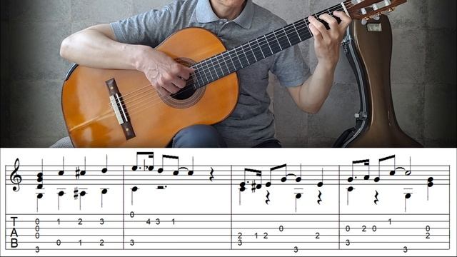 WHEN I'M SIXTY-FOUR The Beatles на Гитаре. Уроки гитары. Ноты и табы для Гитары Jinsung Lee смотреть онлайн