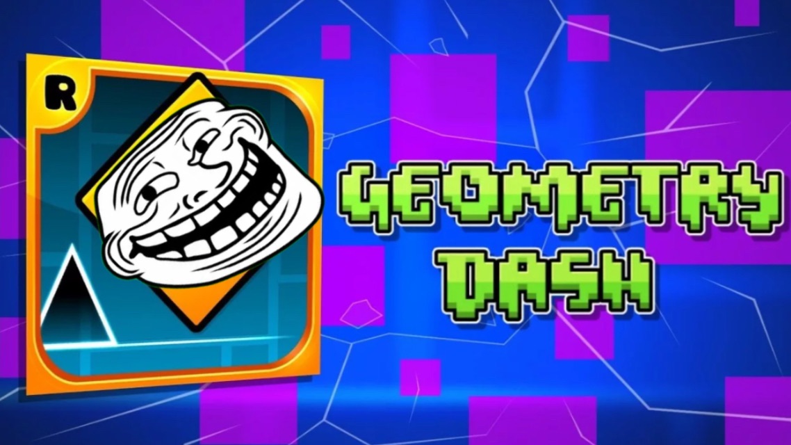 прошел YOU BEEN TROLLED в GEOMETRY DASH