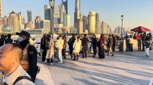 Шанхай 2026 Контрасты набережной Вайтань и небоскребов Пудуна ✨🏙️