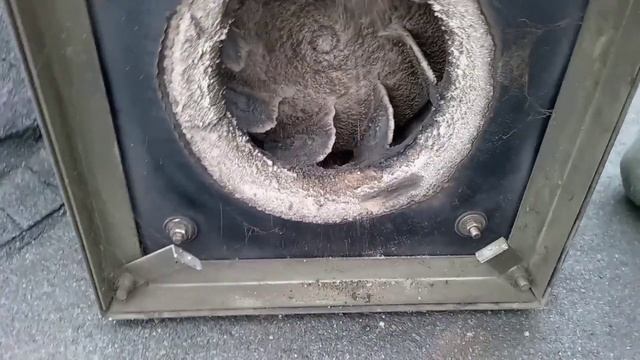 Пластиковый ёрш для чистки стального дымохода.Дымосос Ф 160 мм.