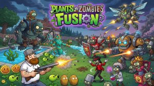 Зомби против растений PvZ Fusion Plants vs Zombies Растения против Зомби Битва