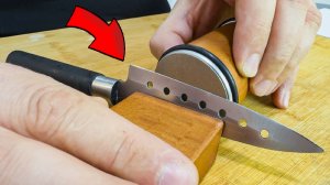 Эта точилка с ОЗОН просто порвала мои ожидания! Как заточить кухонный нож ПОДРОБНЫЙ ОБЗОР!