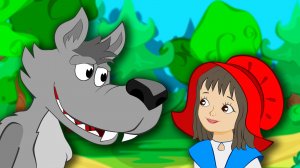 КРАСНАЯ ШАПОЧКА. МУЛЬТИК для ДЕТЕЙ по мотивам народной сказки. СКАЗКА про ДЕВОЧКУ и ВОЛКА.
