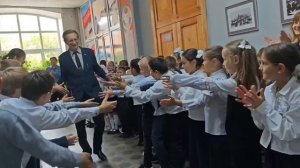 День учителя в первой школе