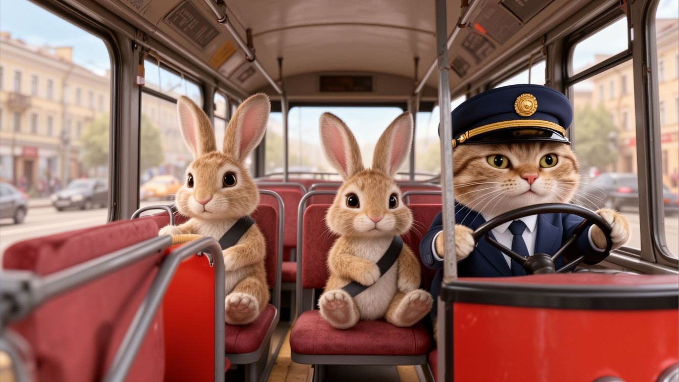 Весёлая песенка про зайчиков