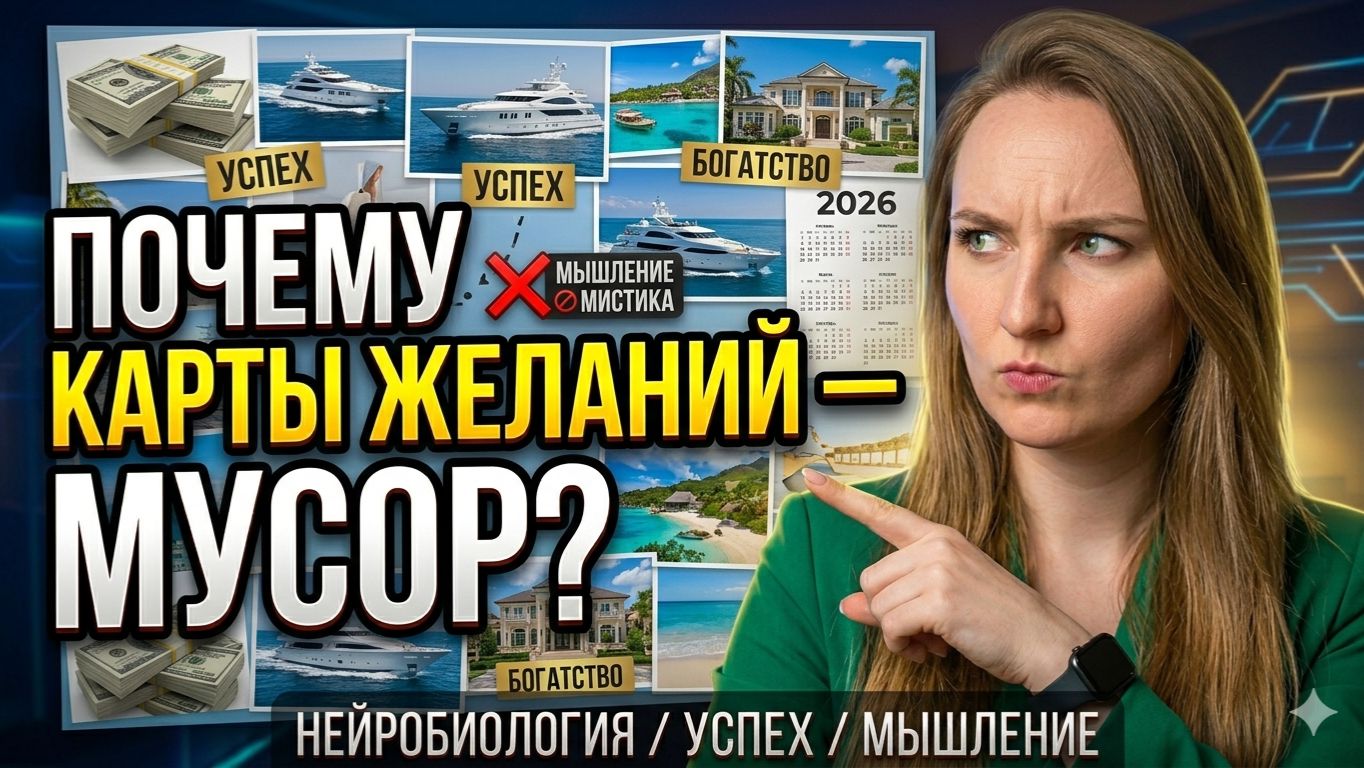 Почему ты саботируешь свой успех? Проверка целей на «вшивость» и аудит будущего