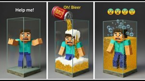 НОВАЯ ФИЗИКА В МАЙНКРАФТЕ ⛏️🧱🌍!!! РАЗБИВАЕМ РАЗНЫЕ ПРЕДМЕТЫ В ИГРЕ MINECRAFT В РЕАЛЬНОСТИ! 😺😻🙀