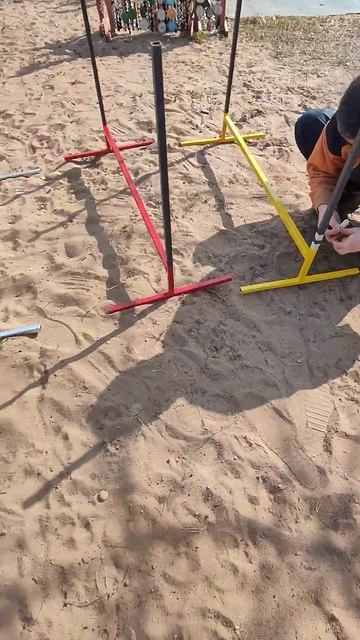 Новые барьерчики на площадку