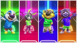 ГОВОРЯЩИЙ ТОМ И ЕГО ДРУЗЬЯ: Кто победит в ТАНЦЕВАЛЬНОЙ БИТВЕ? 🐱🐶 Веселый МУЛЬТИК! 🏆