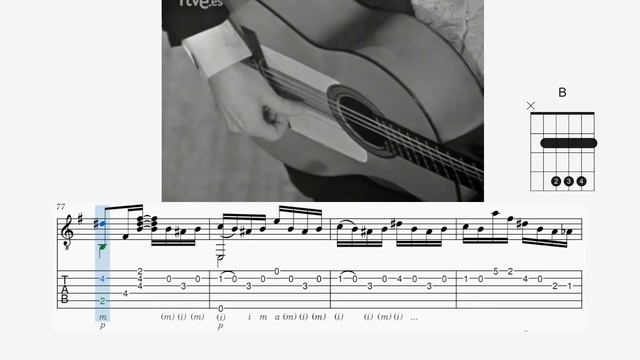 TICO TICO Paco de Lucía на Гитаре. Уроки гитары. Ноты и Табы для Гитары Guitrompeta
