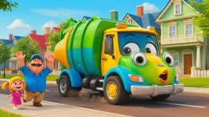 Мультики для детей | Веселый мусоровоз| Мультики