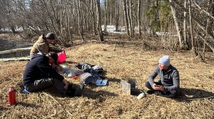 Река Граничная, сплав март 2026г. Разрушенная ГЭС.