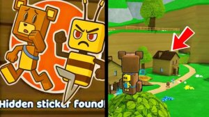 Местонахождение секретной наклейки/Приключение Супер-медведя💫🐻