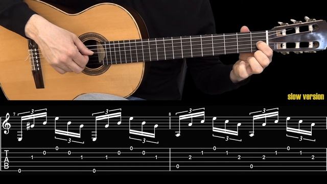 PRELUDE IN Am Carulli на Гитаре. Уроки гитары. Ноты и табы для Гитары My Guitar смотреть онлайн