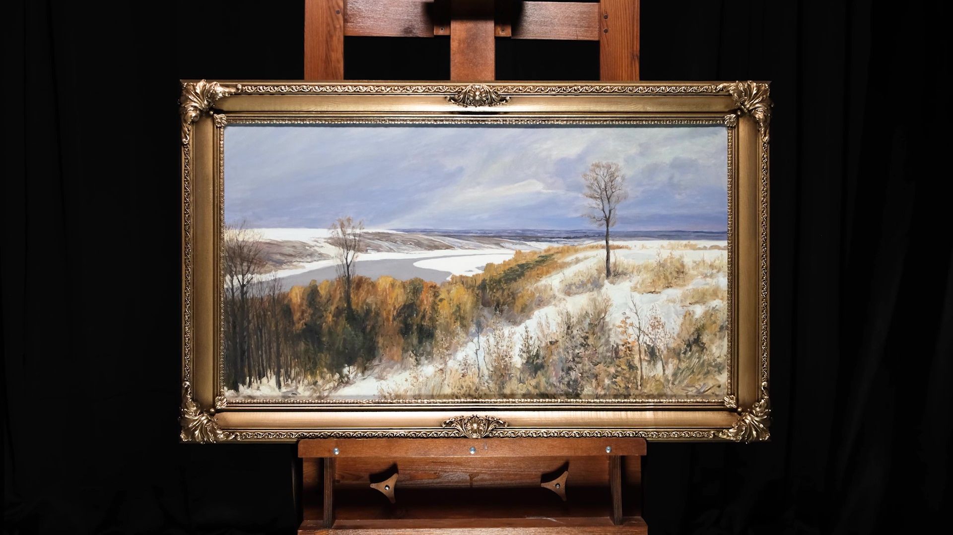 Василий Поленов «Ранний снег»