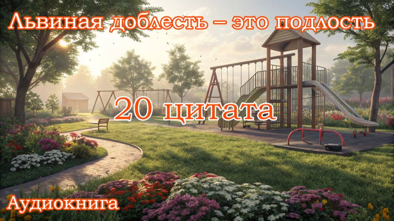 Львиная доблесть – это подлость 20 цитата