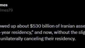 ‼️🇦🇪🇮🇷 ОАЭ ограбили проживающих там иранцев, — Tehran Times

▪️ОАЭ аннулировали ВНЖ всем граждан