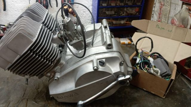 Сборка двигателя Ява 638 из Пермского края г. Березники (Jawa 638)