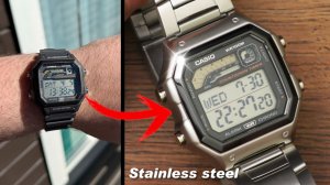 Корпус из нержавеющей стали для часов Casio WS-1600H (AE-1200WHD)