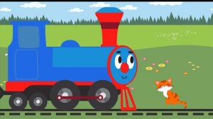 Песенки для детей - Синий Трактор - Далеко и близко - обучающая песня для детей