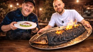 Осетр, запеченный в черной соли. Старинный рецепт царской кухни из Костромы