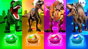 Coffin Dance Динозавры 379 уровень - Мультики про Динозавров | МУЛЬТФИЛЬМЫ ДИНОЗАВРЫ в Tiles Hop