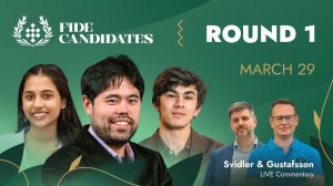 Шахматы Турнир претендентов ФИДЕ 2026 | Прямая трансляция 1-го тура