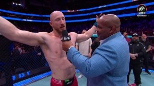 Интервью Исраэля Адесанья и Джо Пайфера после боя. UFC Fight Night