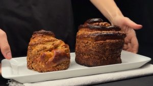 Кулич с хрустящим сюрпризом...🧁😋