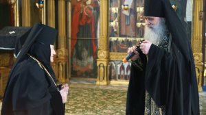В 35-летие обители: соборная молитва, поздравления и трапеза.