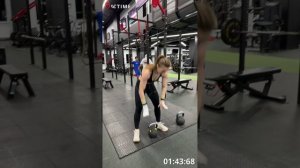 Жданова Елена , ТФ Зеленоград-1, член клуба, количество повторений 91 (2я попытка)