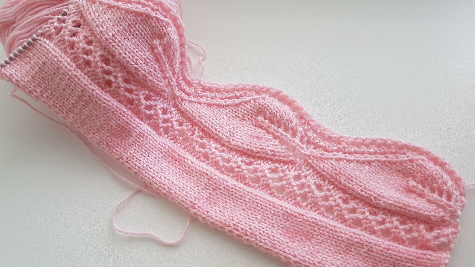 🍃 Кайма с листьями спицами: Изысканный узор для оформления края изделия | Подробный мастер-класс 🍃