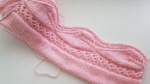 🍃 Кайма с листьями спицами: Изысканный узор для оформления края изделия | Подробный мастер-класс 🍃