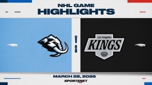 Обзор матча НХЛ | Лос-Анджелес - Юта Маммот (29.03.2026)