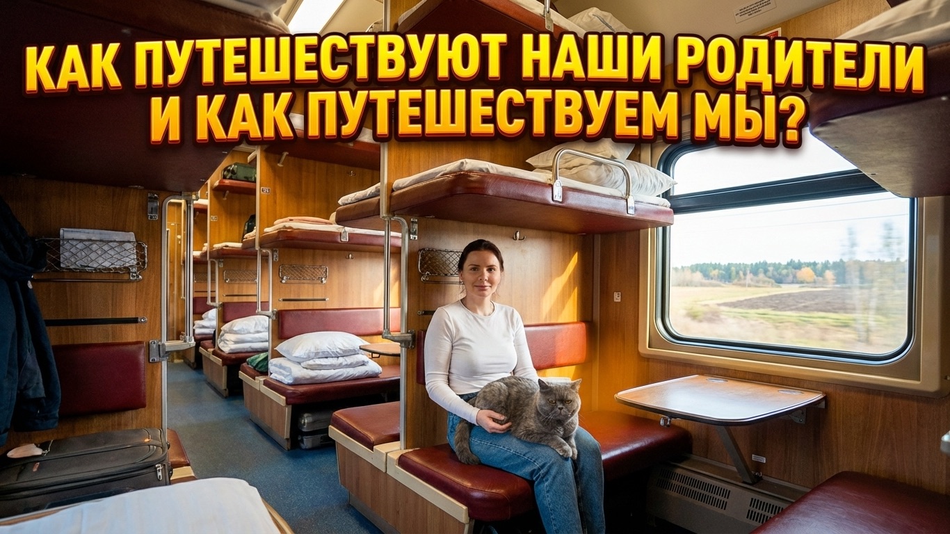 Как путешествуют наши родители и как путешествуем мы?
