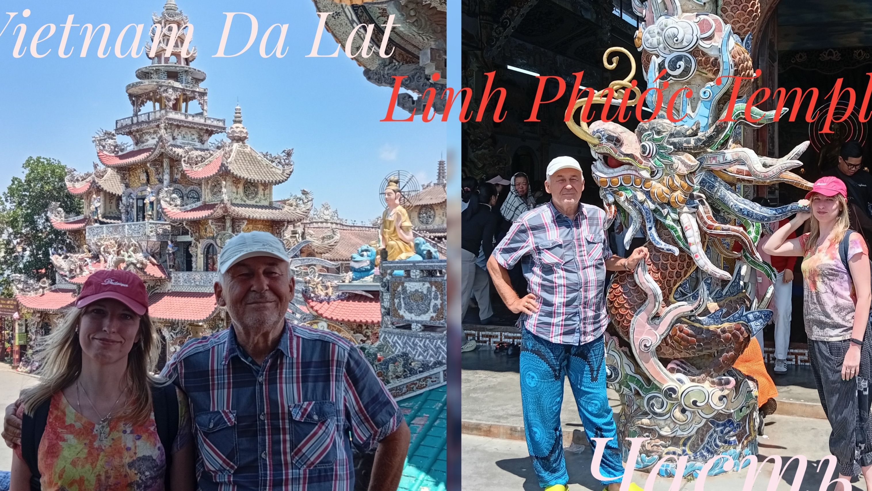 Vietnam Da Lat Linh Phước Temple
Часть 1