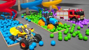 Крошечная пила, Динозаврик Мехард, Пинг-Понг-Беби-Акула, Радужный бассейн со слизью для игры