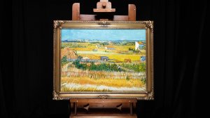 Винсент ван Гог "Жатва. Долина Ла-Кро"