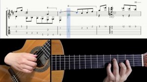 TRÄUMEREI Kinderszenen No.7 на Гитаре. Уроки гитары. Ноты и табы для Гитары Sky Guitar