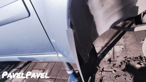 Установка увеличенных брызговиков на Datsun on do.