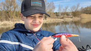 За щукой ранней весной. Сплав по реке. Рыбалка 2026