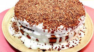 Бисквитный торт «Неженка»!