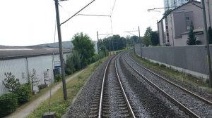 🚄 4К SmartTV ➤ 🌄 Ленцбург - Баден - Оберштадт - Цюрих HB [2016], Швейцария! 🌄