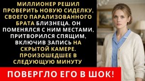 Истории из жизни| Миллионер решил проверить новую сиделку |Аудио рассказы|Жизненные истории